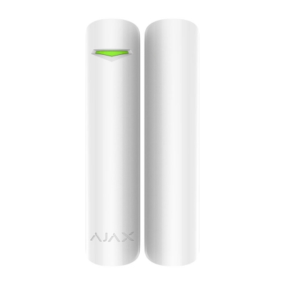 Ajax DoorProtect Plus – Бездротовий датчик відкриття з сенсором удару та нахилу – білий