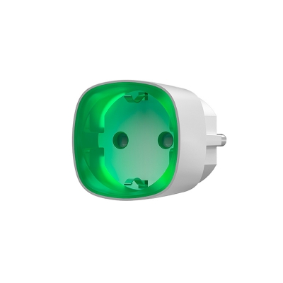 Ajax Socket – Радіокерована розетка з лічильником енергоспоживання – біла